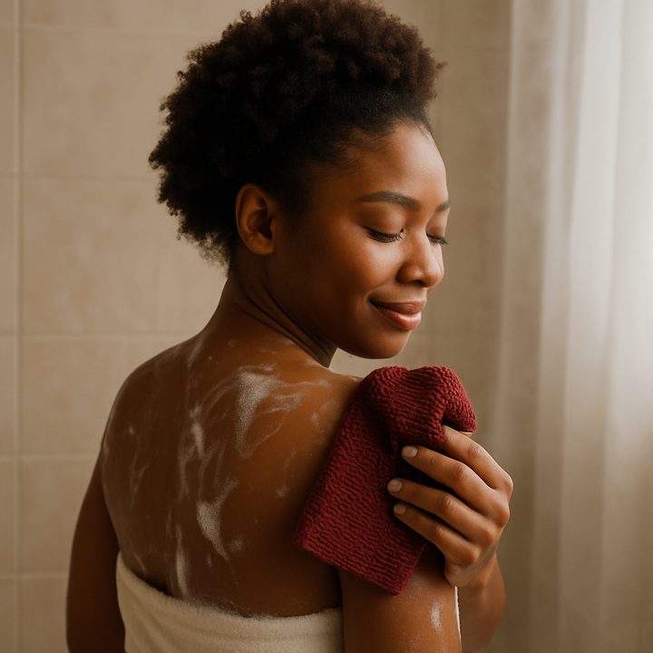 African Exfoliating Net Sponge Deep Clean