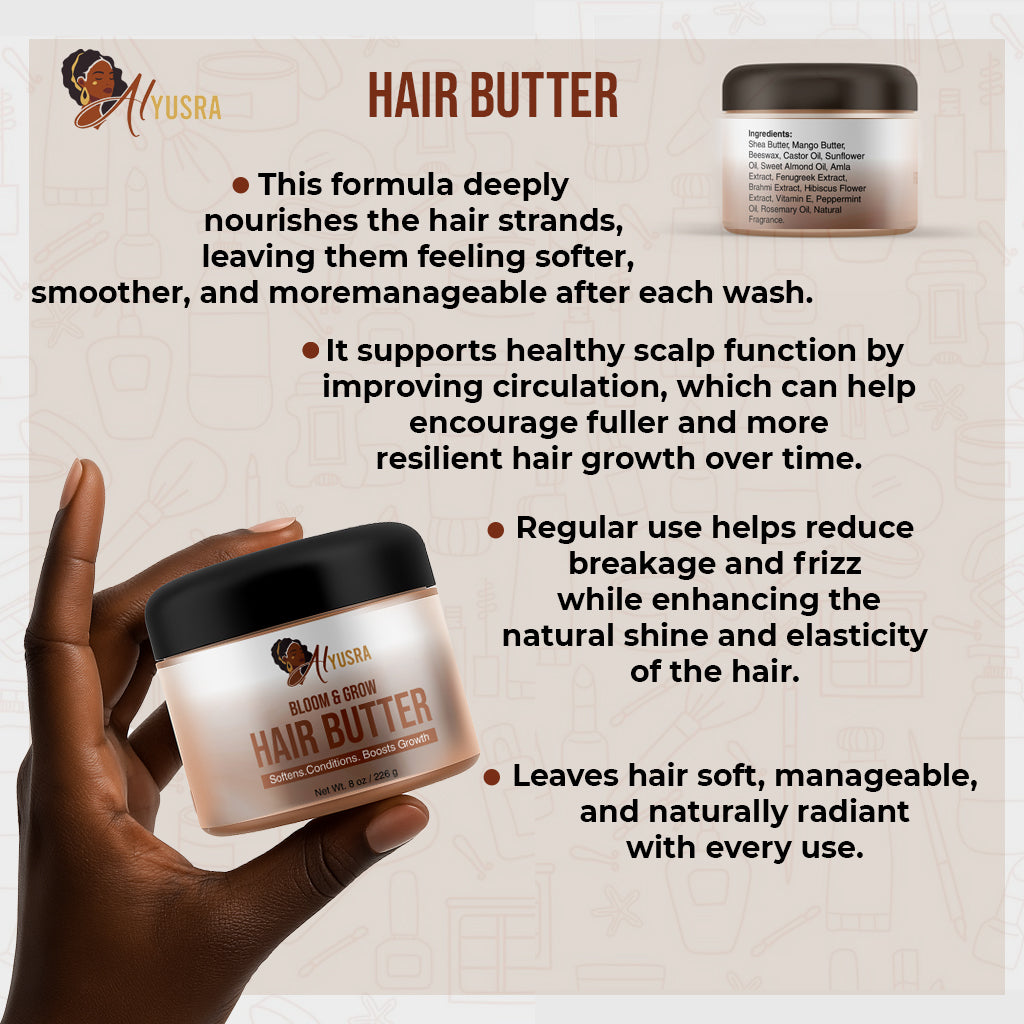 Bloom & Grow – Hair Butter Softens