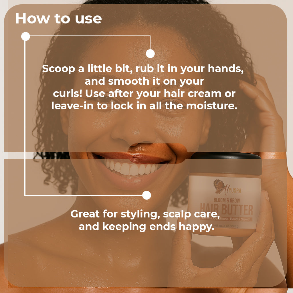 Bloom & Grow – Hair Butter Softens