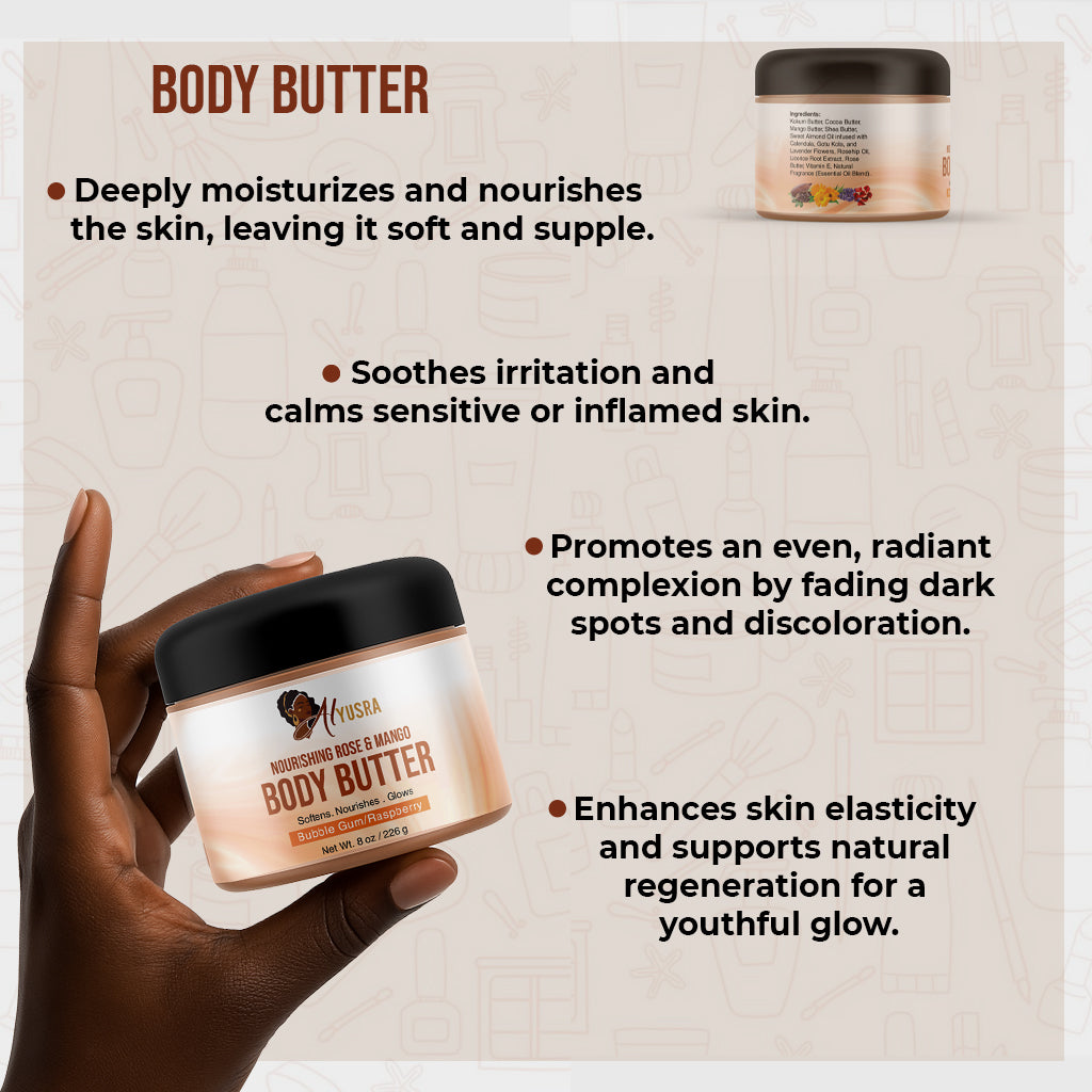 Nourish Rose & Mango  Body Butter